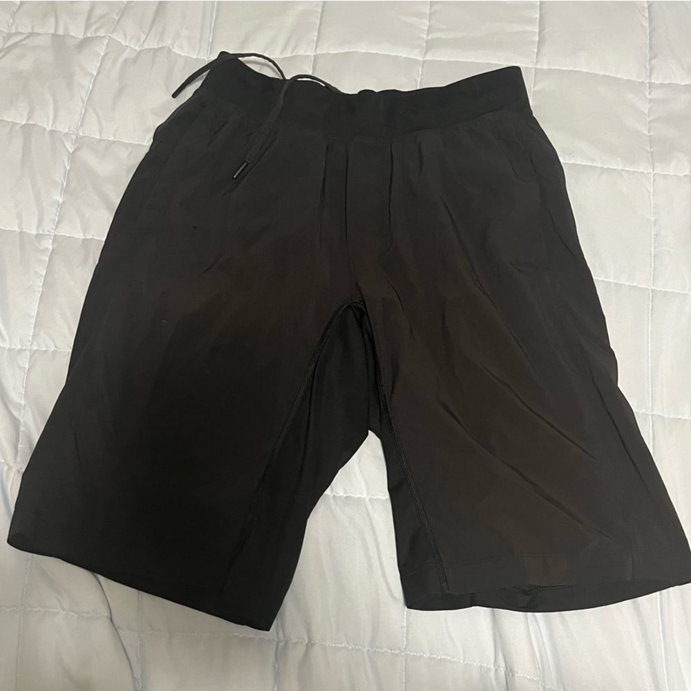 Black lululemon shorts
